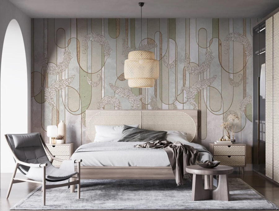 Wallpaper with a pattern Wallpaper with a pattern