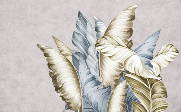 u71298p - Elegant leaves in soft hues - tegory