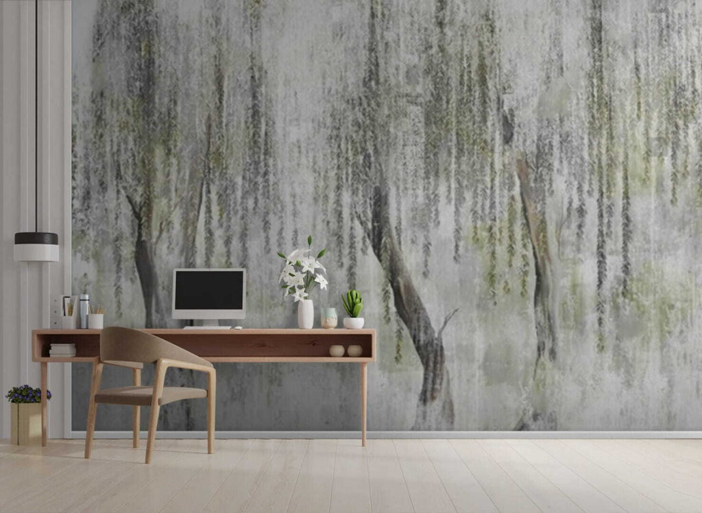 Painting of trees with leaves u71292pib1m 1024x748 - Painting of trees with leaves - tegory