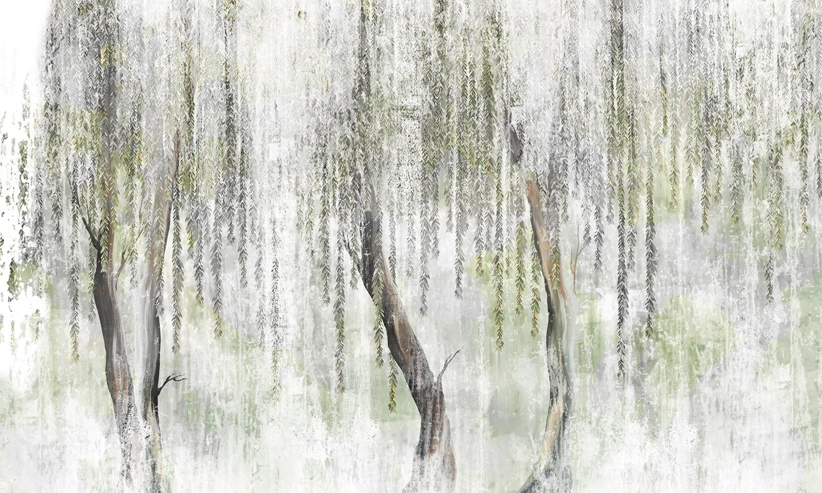 Painting of trees with leaves u71292p - Painting of trees with leaves - tegory