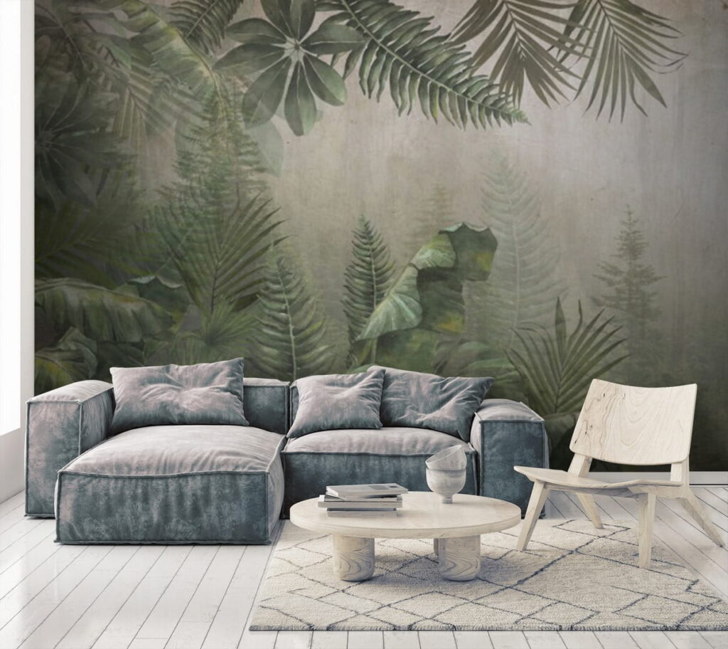 u71282pig3 1024x912 - Painting of a forest - tegory