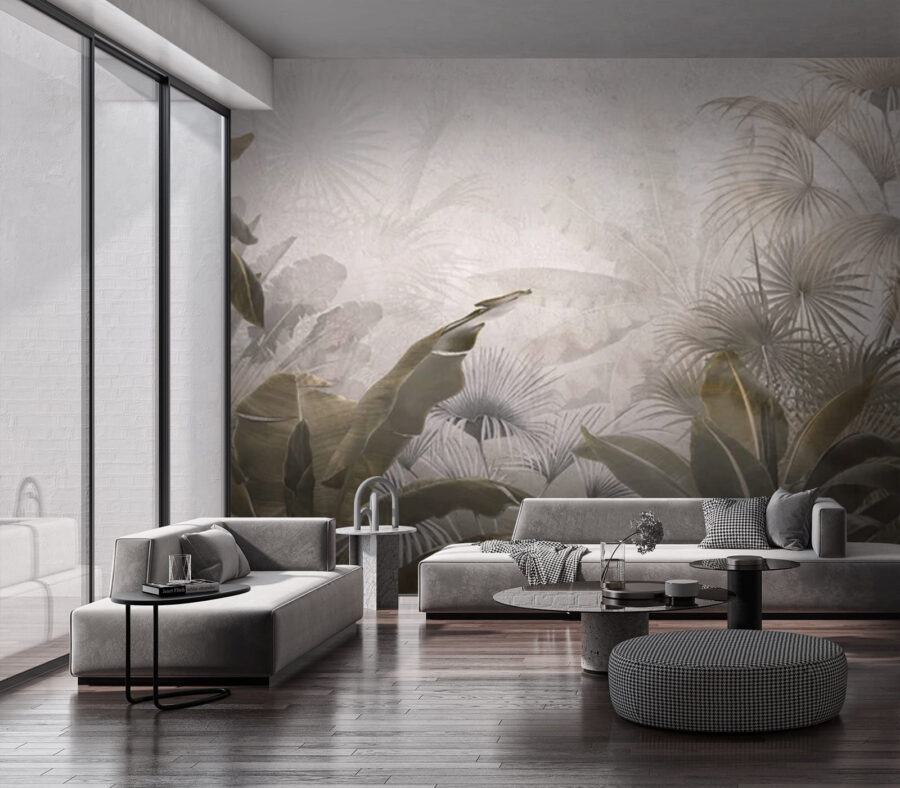 Serene tropical foliage backdrop u71261pig1 900x788 - Serene tropical foliage backdrop - tegory