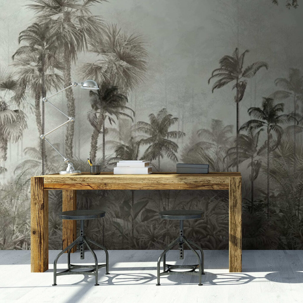 Group of palm trees in a foggy forest u71259pib1 1024x1024 - Group of palm trees in a foggy forest - tegory