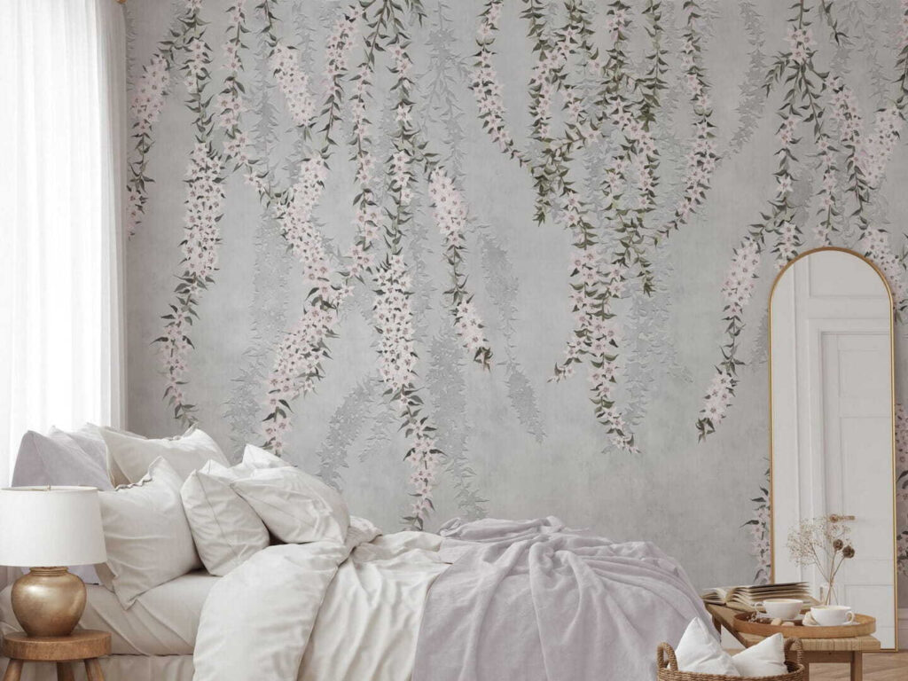 Wallpaper with flowers u71197pib1 1024x768 - Wallpaper with flowers - tegory