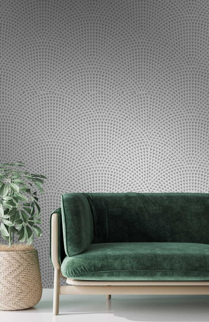 White background with blue dots
