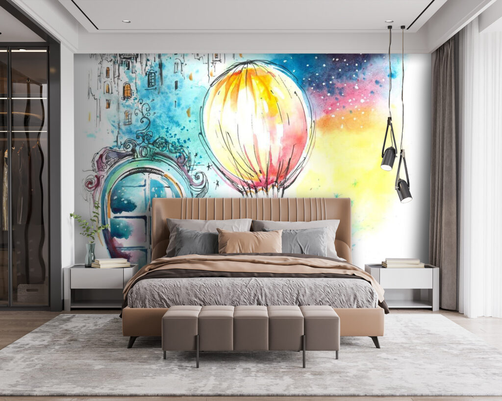 u67978pib115 1024x819 - Hot air balloon in the sky - tegory