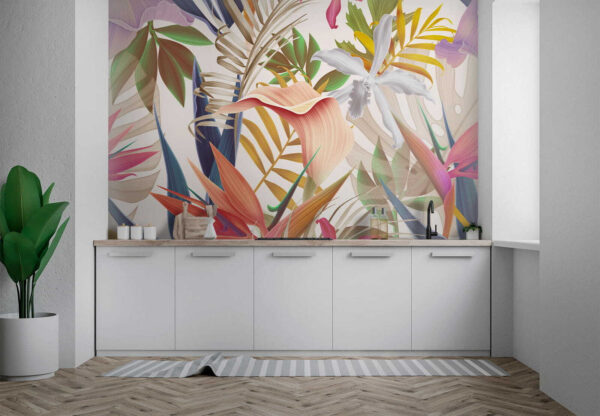 Vibrant tropical foliage in harmony. Vibrant tropical foliage in harmony.
