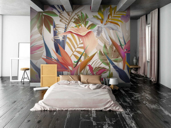 Vibrant tropical foliage in harmony. Vibrant tropical foliage in harmony.