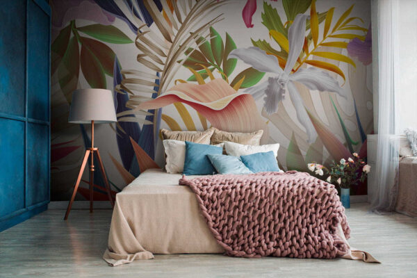 Vibrant tropical foliage in harmony. Vibrant tropical foliage in harmony.