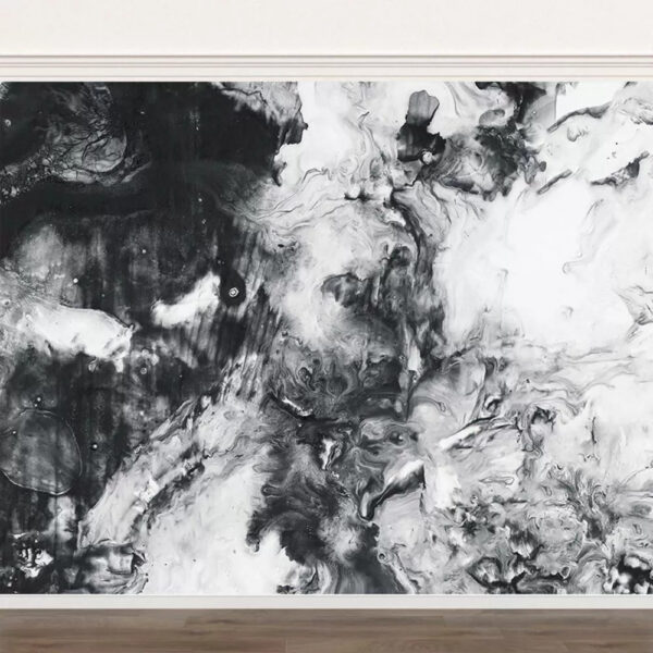 Black and white painting Black and white painting