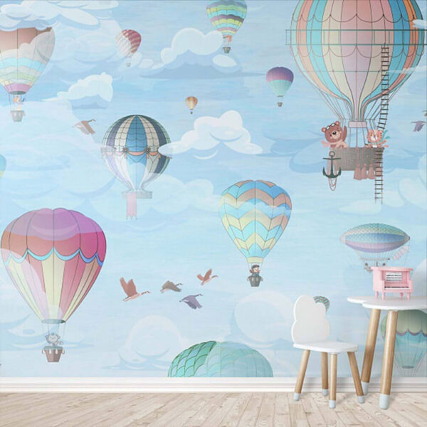 Pattern of hot air balloons Pattern of hot air balloons
