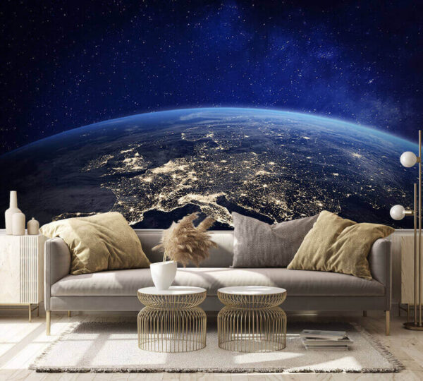 View of the earth from space View of the earth from space