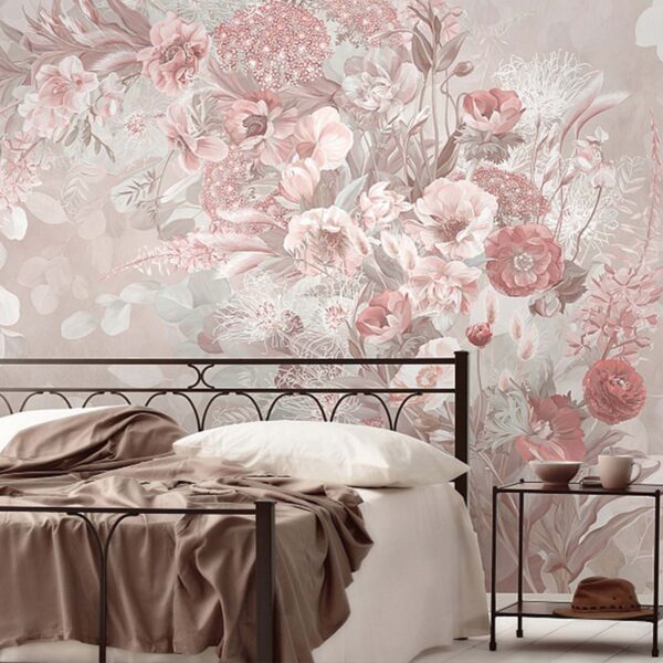 Delicate florals in soft tones Delicate florals in soft tones