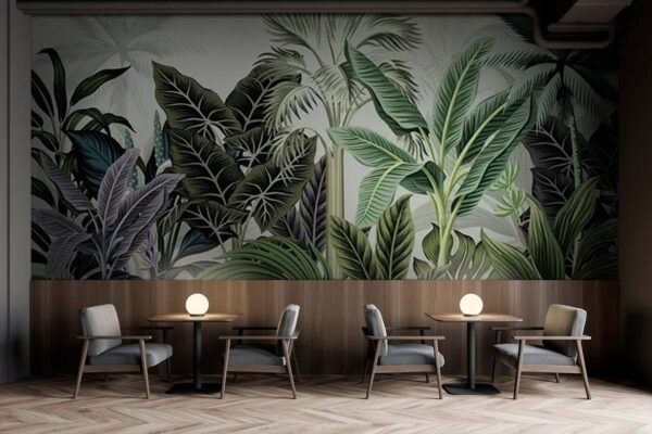 Group of tropical plants Group of tropical plants