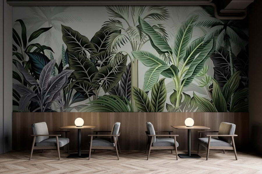 Group of tropical plants Group of tropical plants