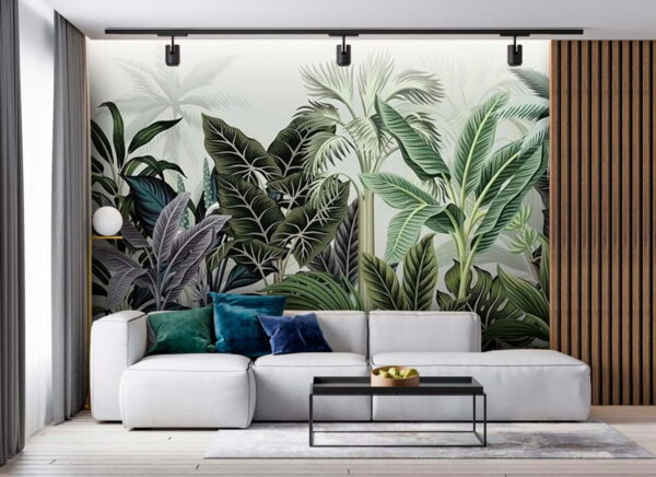 Group of tropical plants Group of tropical plants