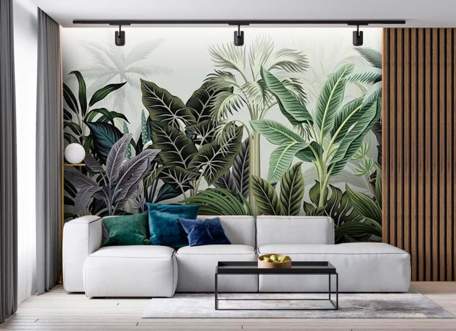 Group of tropical plants Group of tropical plants