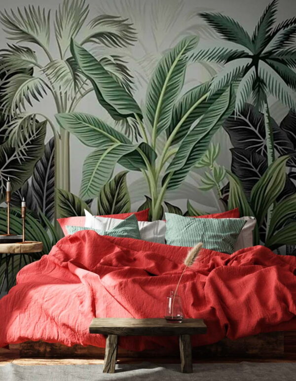 Group of tropical plants Group of tropical plants