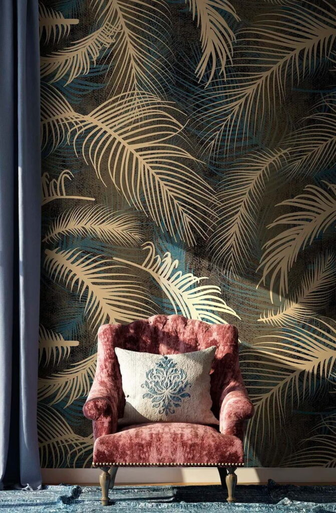 u59543pig2 671x1024 - Pattern of palm leaves - tegory