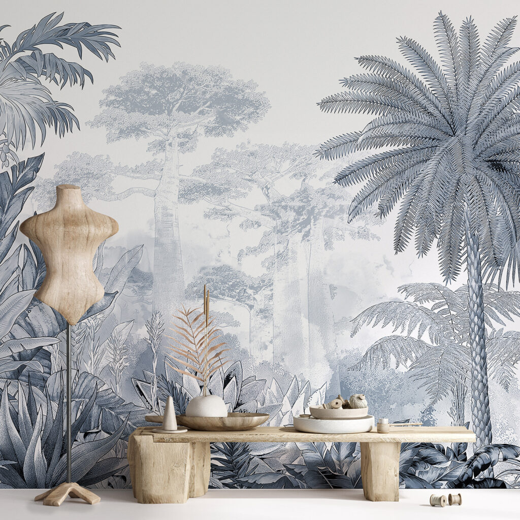 A group of trees and plants A group of trees and plants