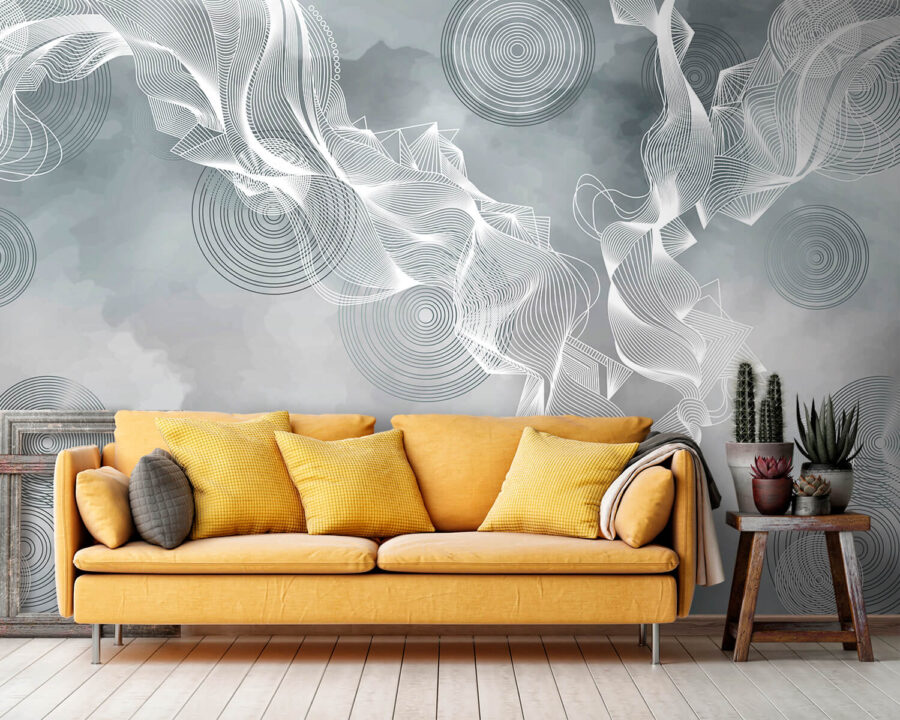 White and black swirls on a gray background u58943v2pig36 900x720 - White and black swirls on a gray background - tegory