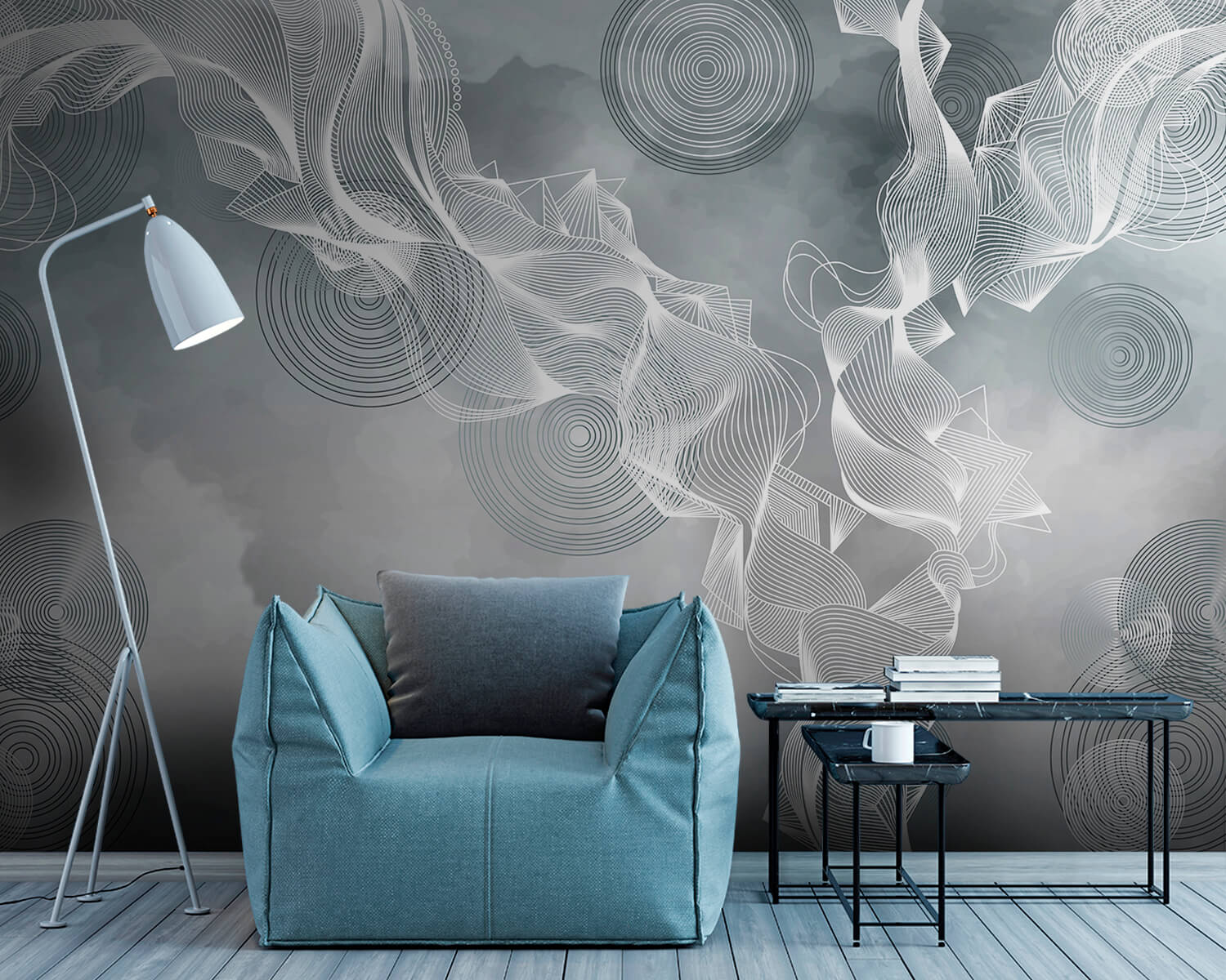 u58943v2pig7m - White and black swirls on a gray background - tegory