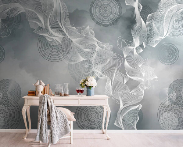 White and black swirls on a gray background u58943v2pig5 600x480 - White and black swirls on a gray background - tegory