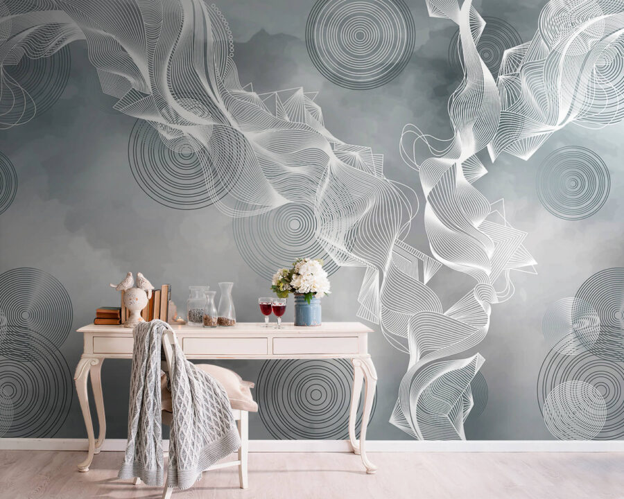 White and black swirls on a gray background u58943v2pig5 900x720 - White and black swirls on a gray background - tegory