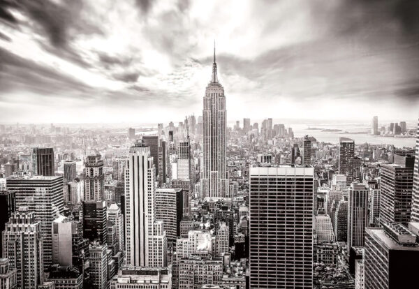 City with tall buildings City with tall buildings