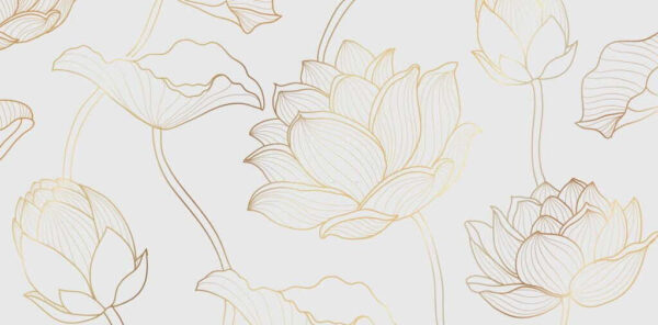 Pattern of flowers on a white background Pattern of flowers on a white background