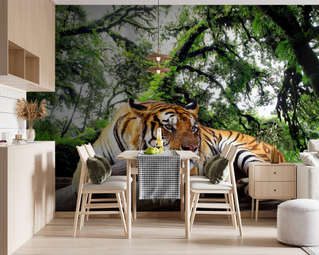 Tiger lying on a log u57805pik119m 1024x819 - Tiger lying on a log - tegory