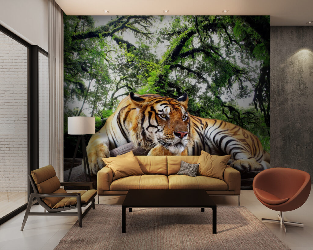 Tiger lying on a log u57805pig28 1024x819 - Tiger lying on a log - tegory