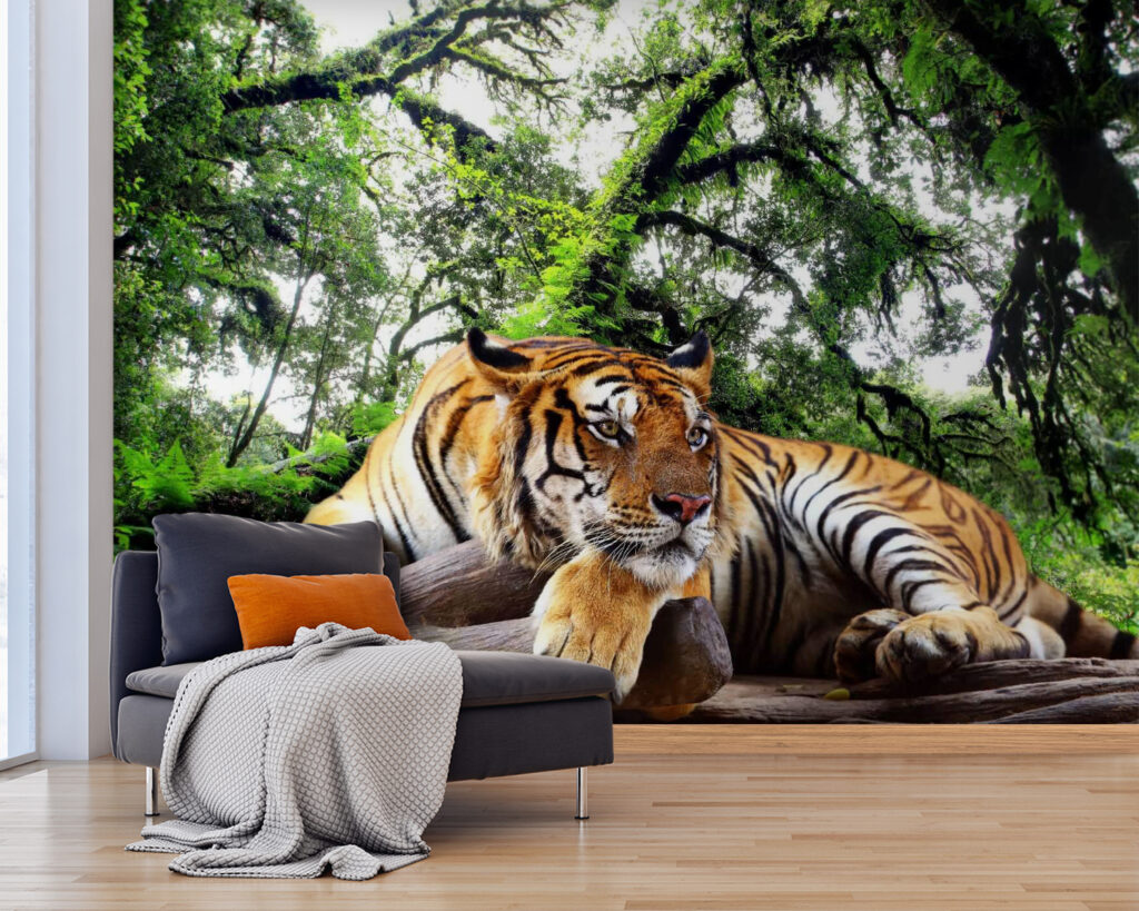 Tiger lying on a log u57805pig25 1024x819 - Tiger lying on a log - tegory