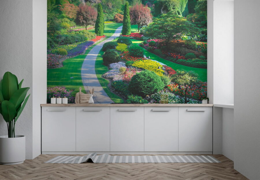 Garden with many flowers and trees u57674pik1 900x624 - Garden with many flowers and trees - tegory