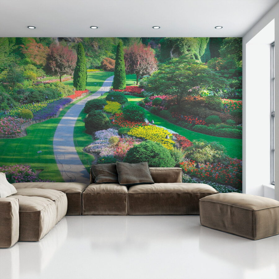 Garden with many flowers and trees u57674pig1 900x900 - Garden with many flowers and trees - tegory