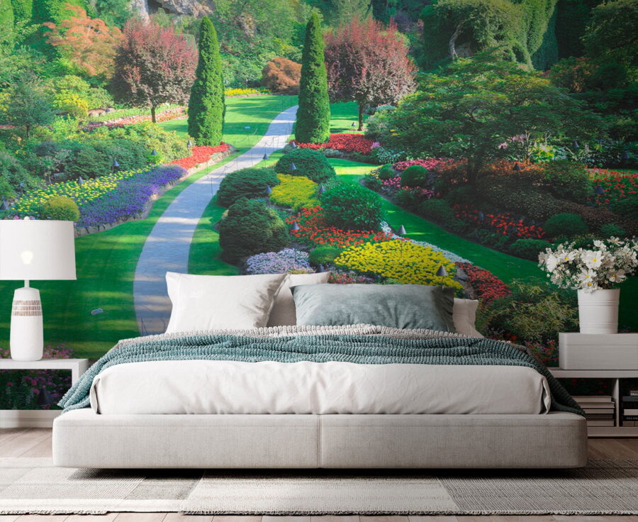 Garden with many flowers and trees u57674pib2 900x736 - Garden with many flowers and trees - tegory