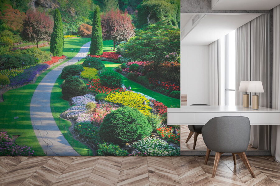 Garden with many flowers and trees u57674pib1 900x600 - Garden with many flowers and trees - tegory