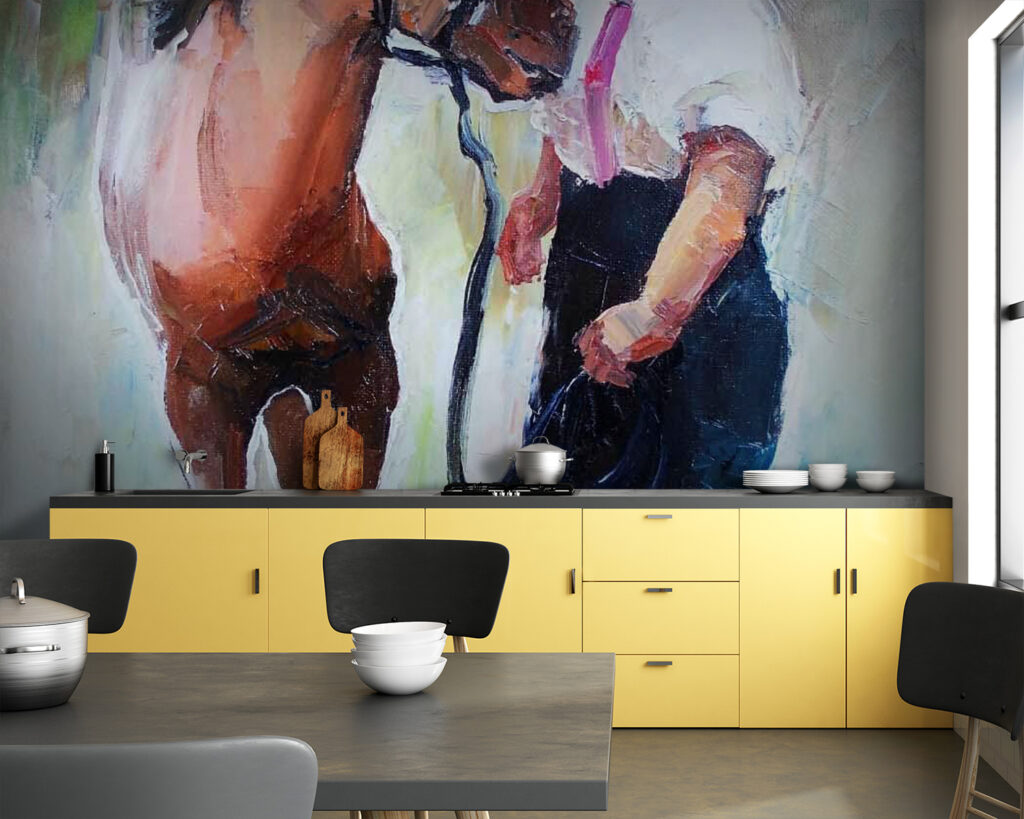 u55964pik83 1024x819 - Painting of a girl kissing a horse - tegory