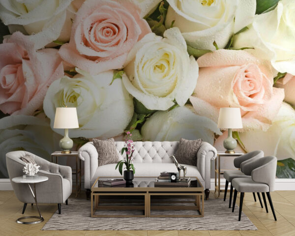 Group of pink and white roses u55692pig43 600x480 - Group of pink and white roses - tegory