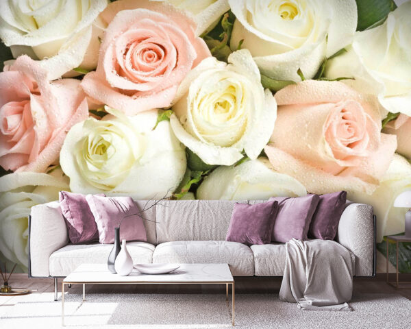 Group of pink and white roses u55692pig38 600x480 - Group of pink and white roses - tegory