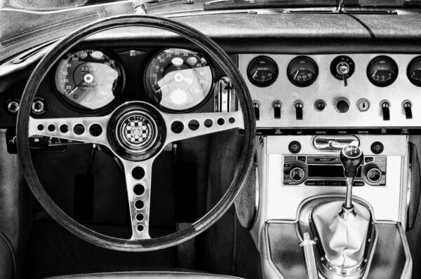The interior of a car The interior of a car