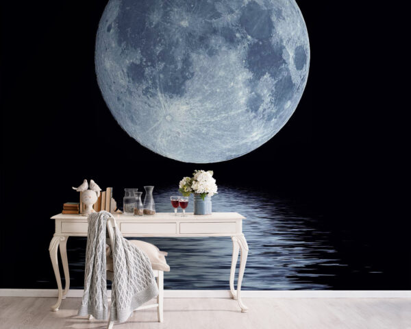 Full moon over water Full moon over water