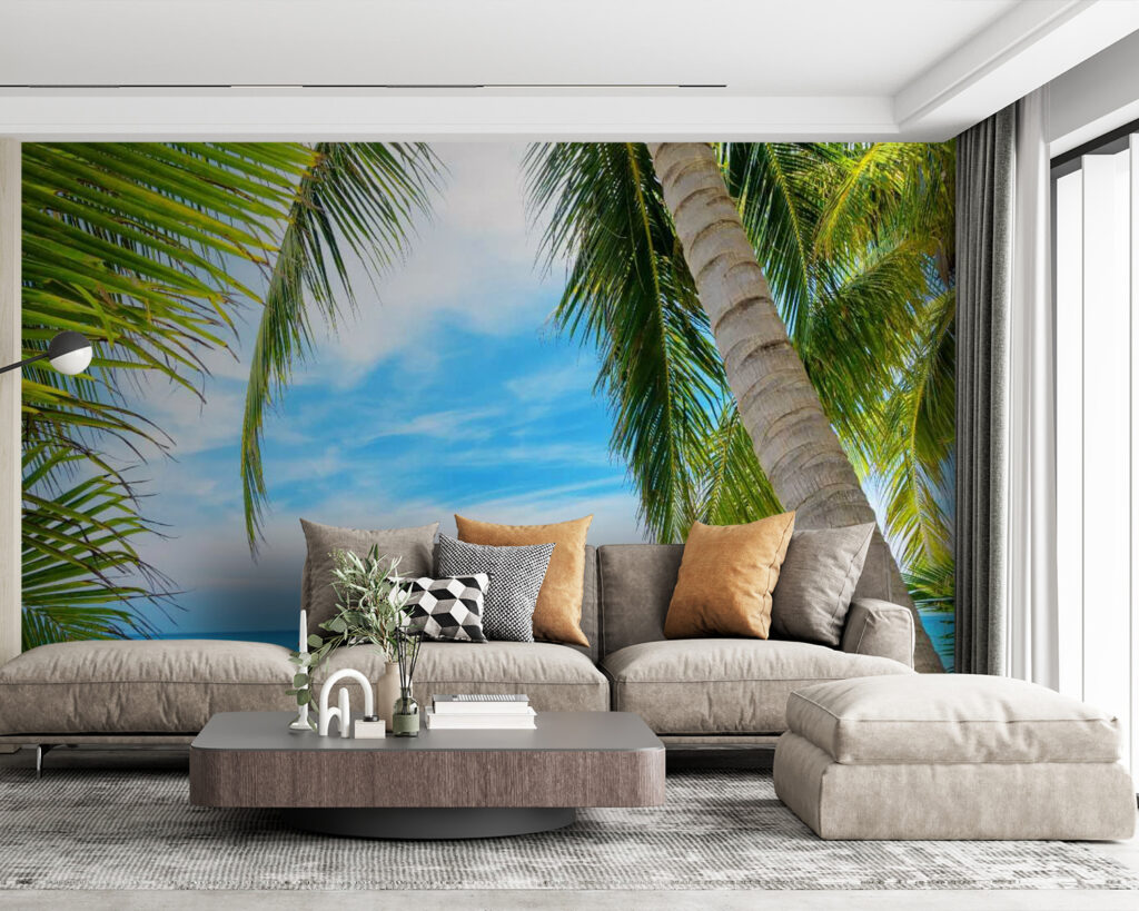 Palm trees on a beach u55218pig63 1024x819 - Palm trees on a beach - tegory