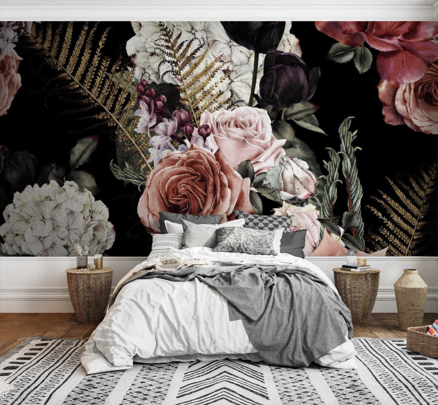 Floral pattern of flowers u54369pib1m 900x833 - Floral pattern of flowers - tegory