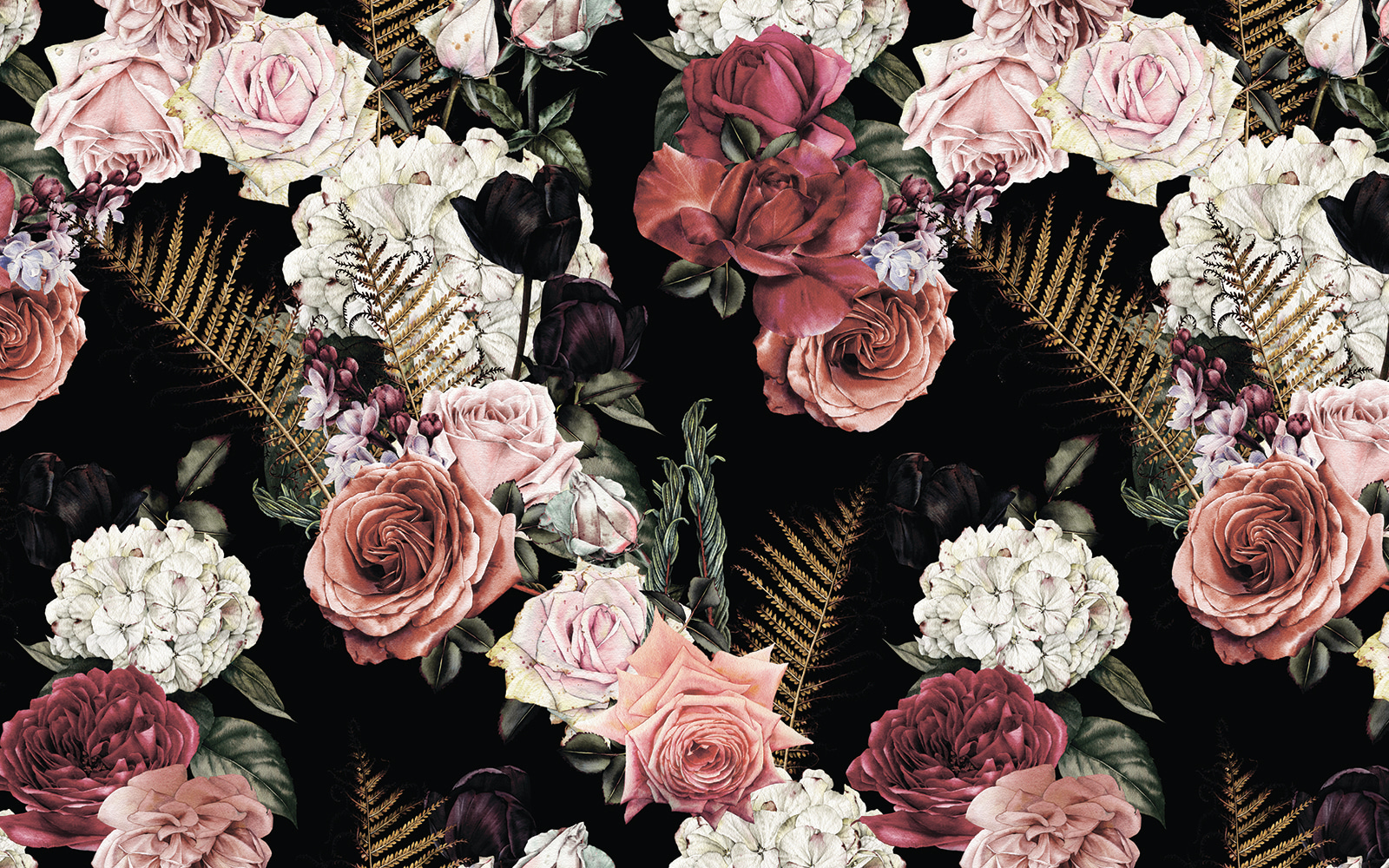 u54369p - Floral pattern of flowers - tegory