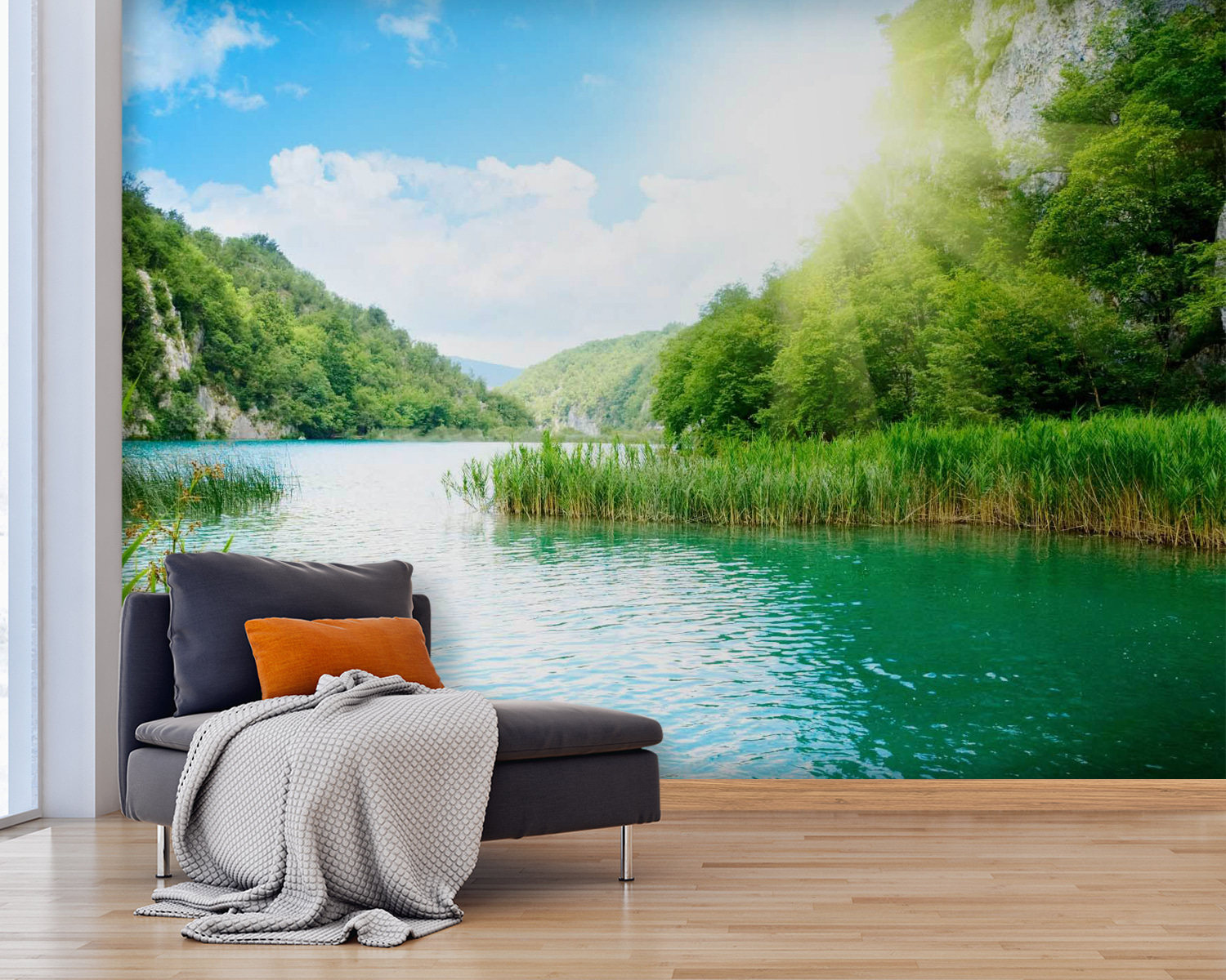 u54263pig25m - Body of water with grass and trees around it - tegory