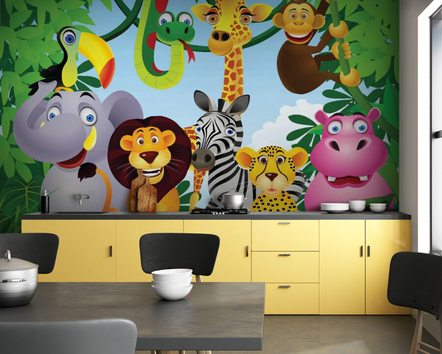 Group of animals in the jungle u53685pik83m 900x720 - Group of animals in the jungle - tegory