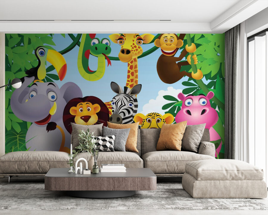 Group of animals in the jungle u53685pig63 900x720 - Group of animals in the jungle - tegory