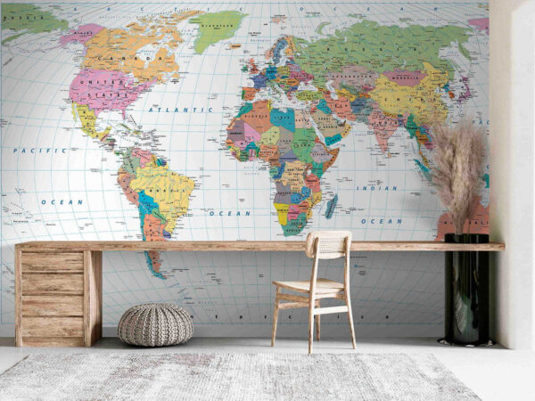 Map of the world Map of the world