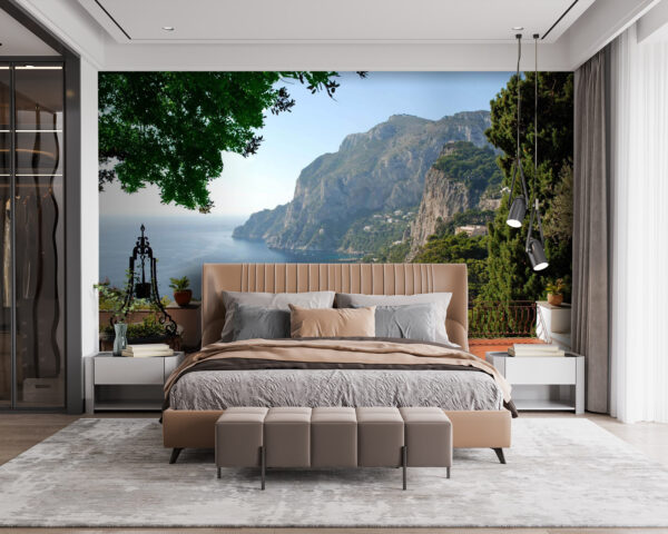 Balcony overlooking a body of water